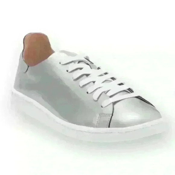 SCHUTZ Shoes - Schutz Ofelia Aluminum Women’s Sneakers Size 6.5
